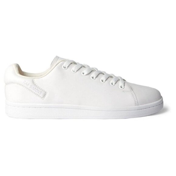 Raf Simons Orion Vegan Leather Sneakers 42 9 Mens White New - Picture 12 of 16